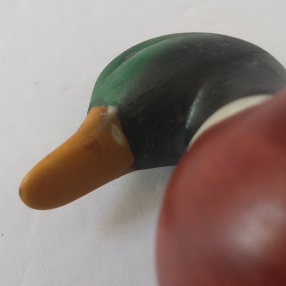 Vintage Ceramic Mallard Duck Lint Brush - Picture 7 of 8